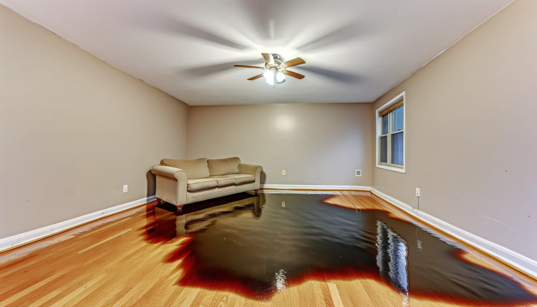 Kitchen Water Damage